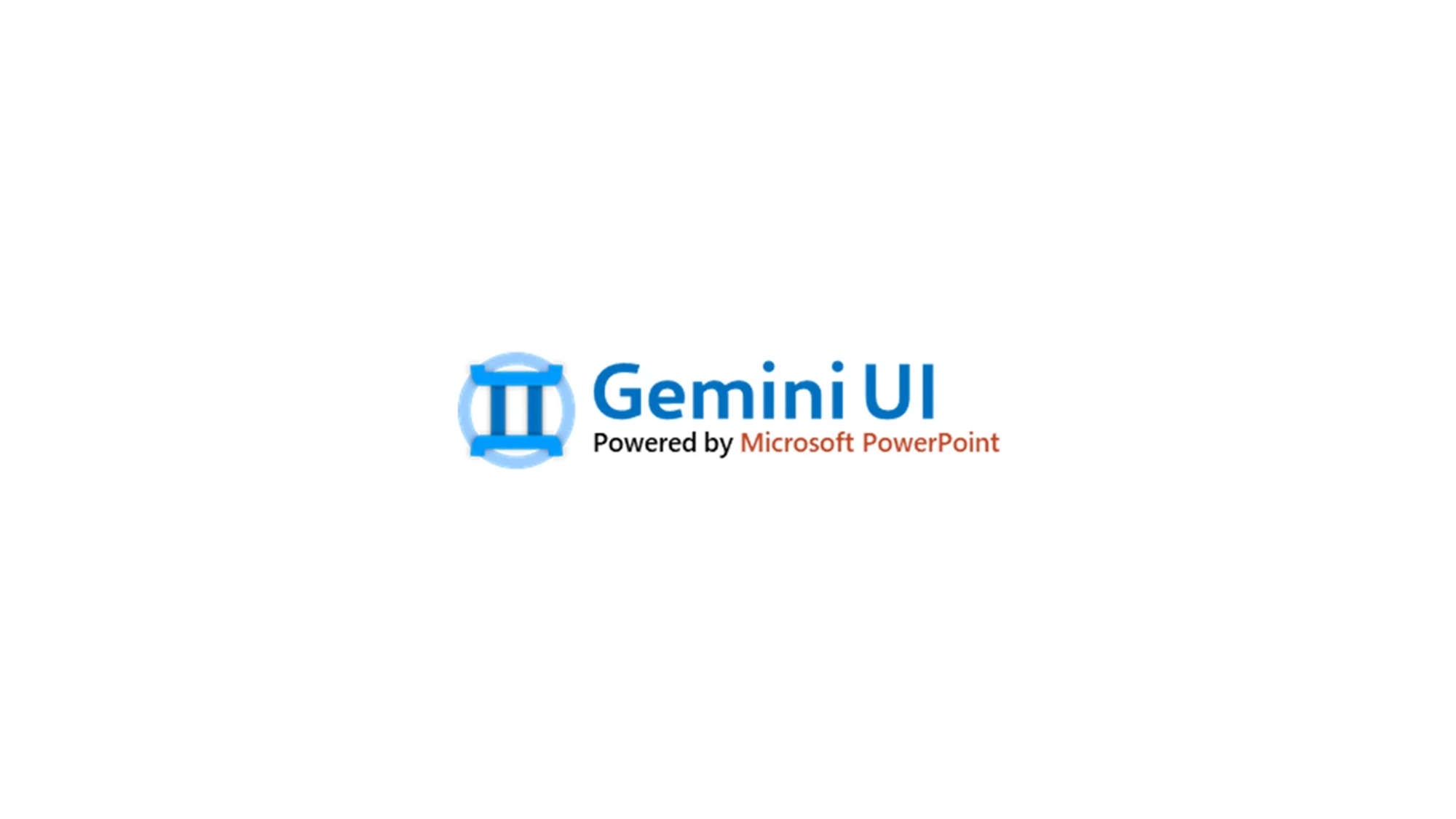 Gemini UI丨基于 Microsoft PowerPoint 的仿操作系统。