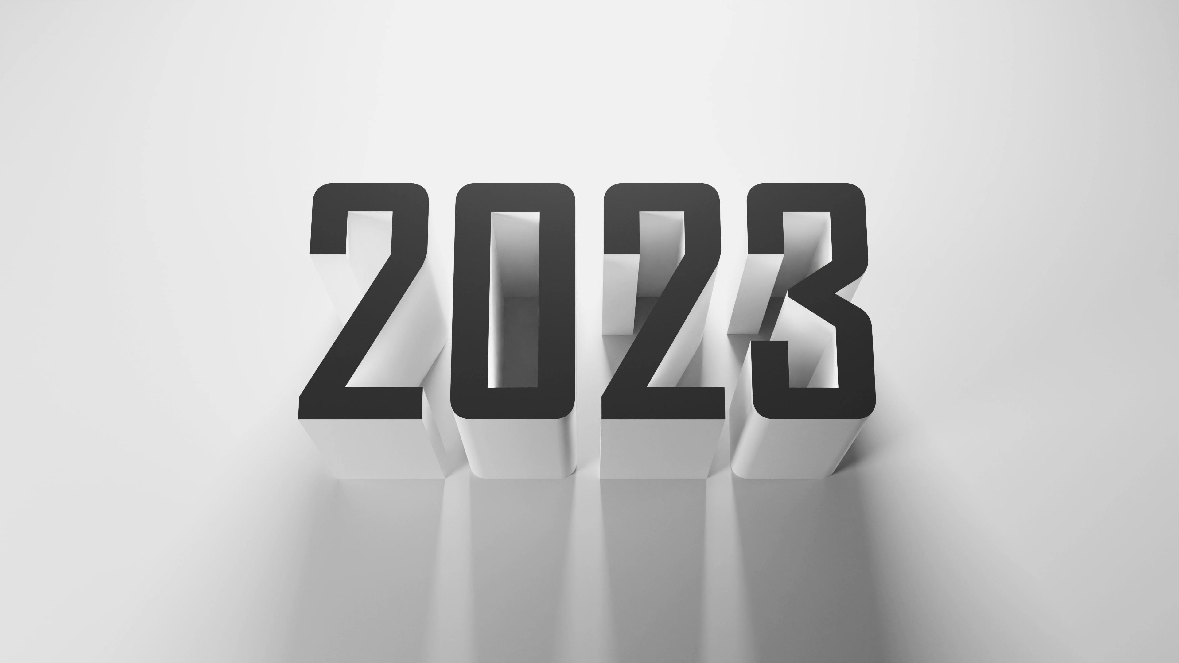 3D立体2023数字